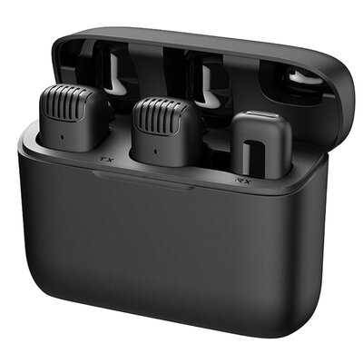 Mikrofon z etui ładującym APEXEL APL-MIC014 (2 szt.)