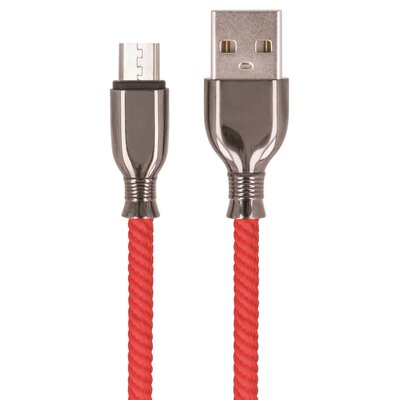 Kabel USB - Micro USB SETTY FC-M 3A 1 m Czerwony