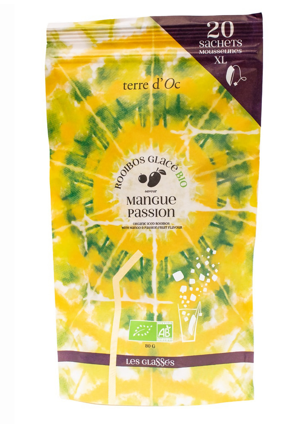 Terre d'Oc - Herbata mrożona 20 x 4 g Iced Mangue Passion