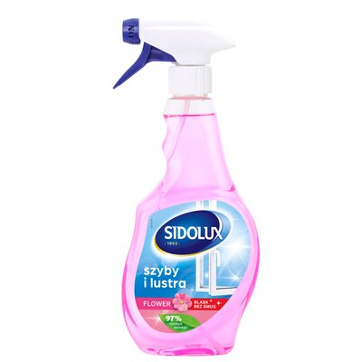 Płyn do mycia szyb SIDOLUX Crystal Flower 500 ml