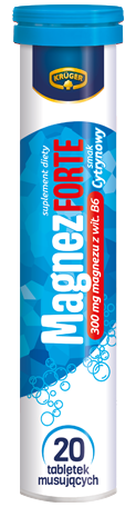 Krüger Vital Power Magnez Forte Tabletki musujące, 20 tabletek