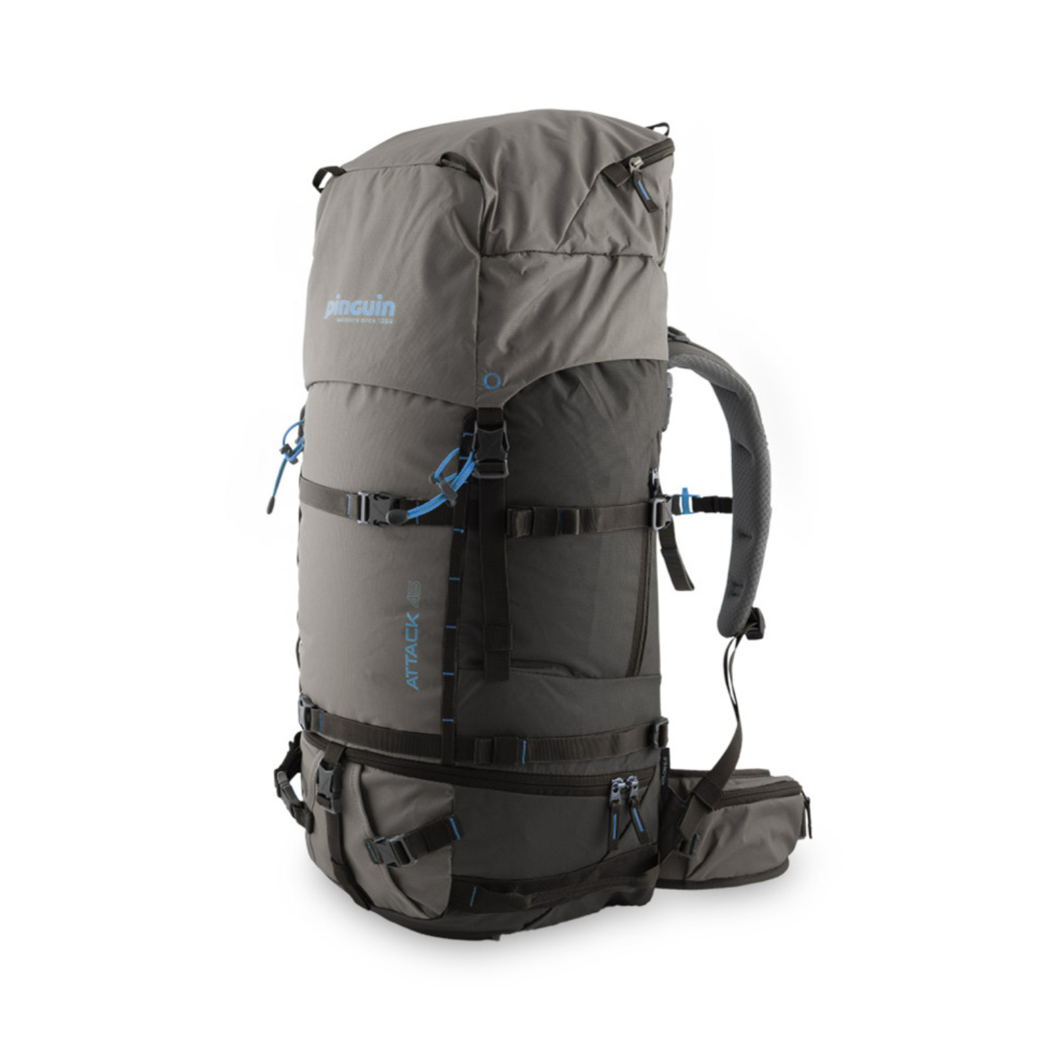  Plecak trekkingowy Pinguin Attack 45 black - ONE SIZE