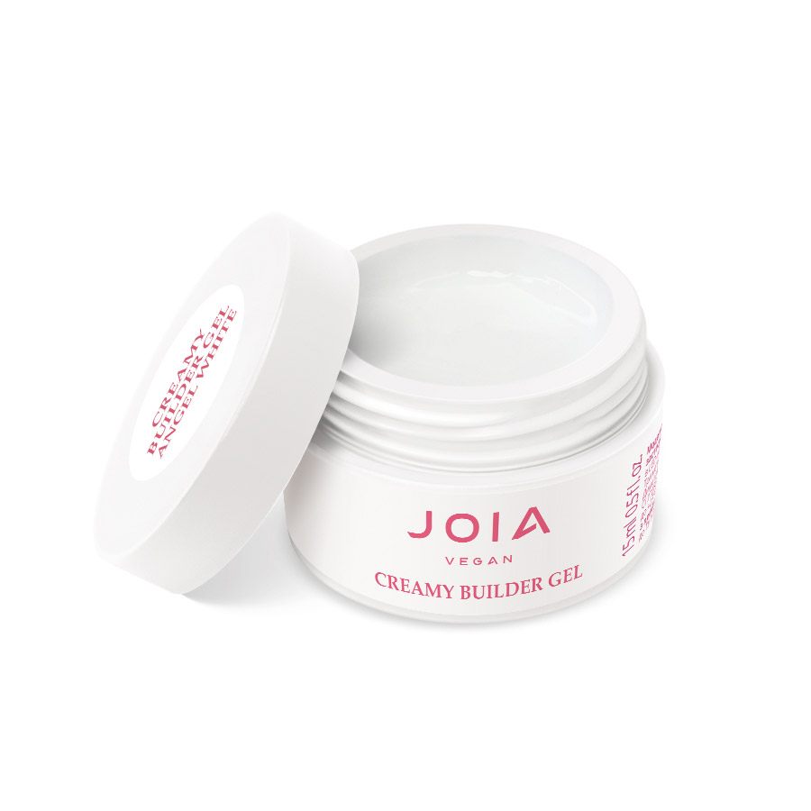 Joia Vegan Creamy Builder Gel żel budujący do paznokci angel white, 15 ml