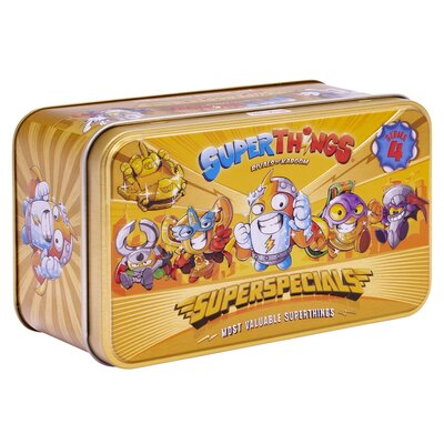Zestaw figurek SUPERTHINGS Superspecials Złota puszka 4 PST4V08TIN00