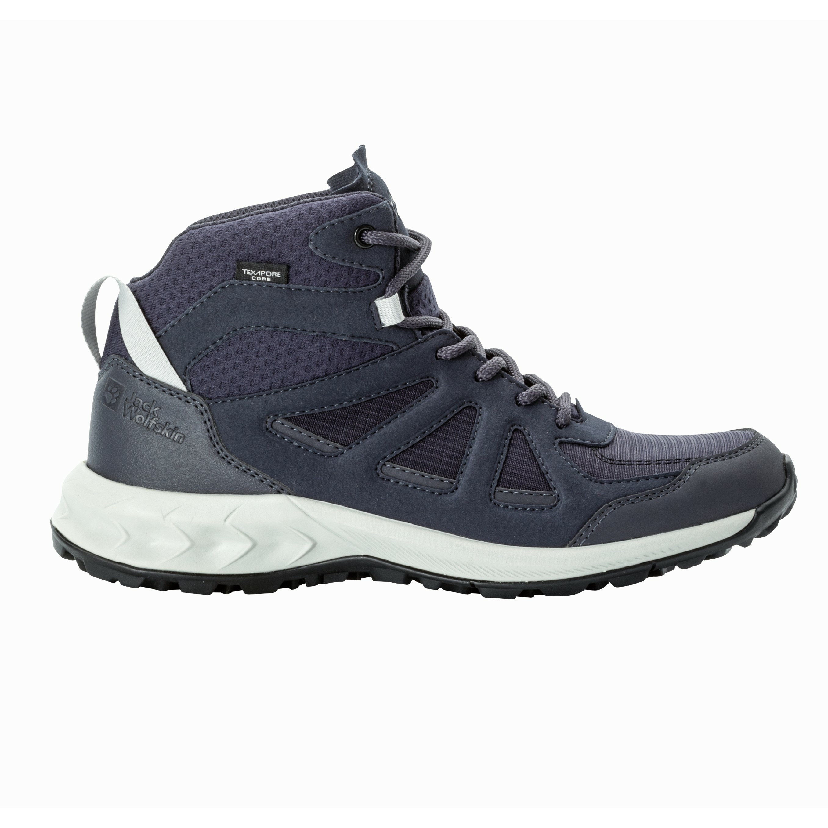 Buty damskie turystyczne Jack Wolfskin WOODLAND 2 TEXAPORE MID W graphite - 37,5