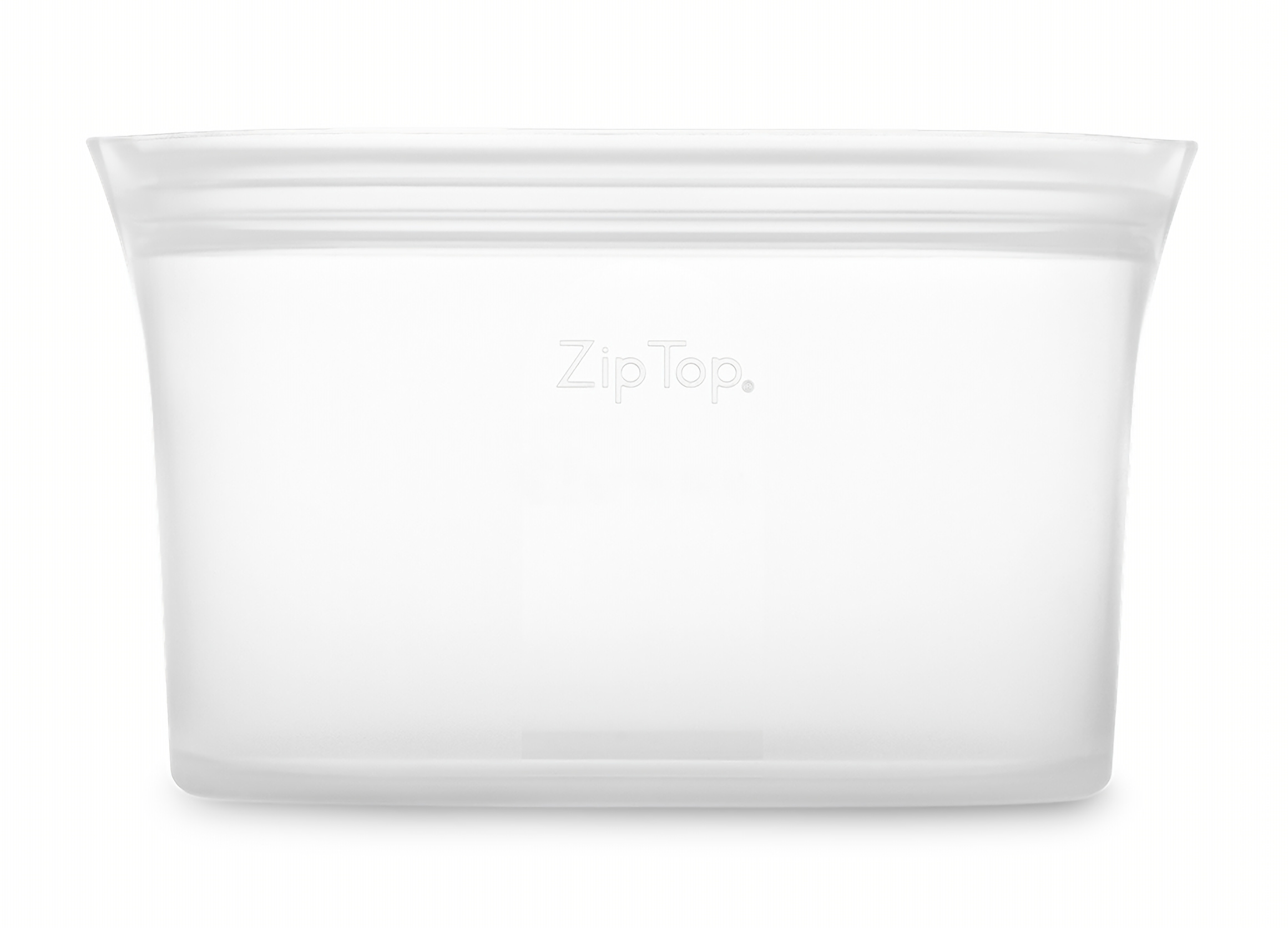 ZipTop - Pojemnik na przekąski owalny roz. M Frost
