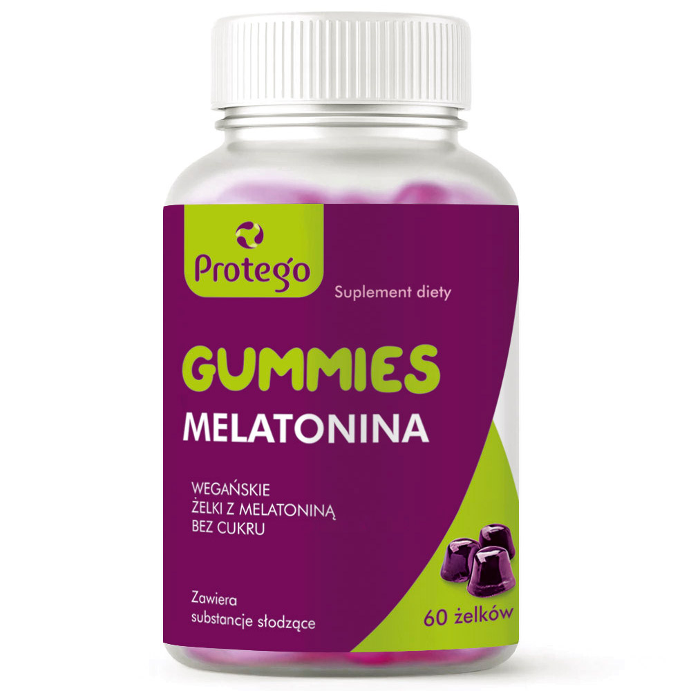 Protego GummieS Melatonina Na dobry sen suplement diety, 60 szt./1 opak.