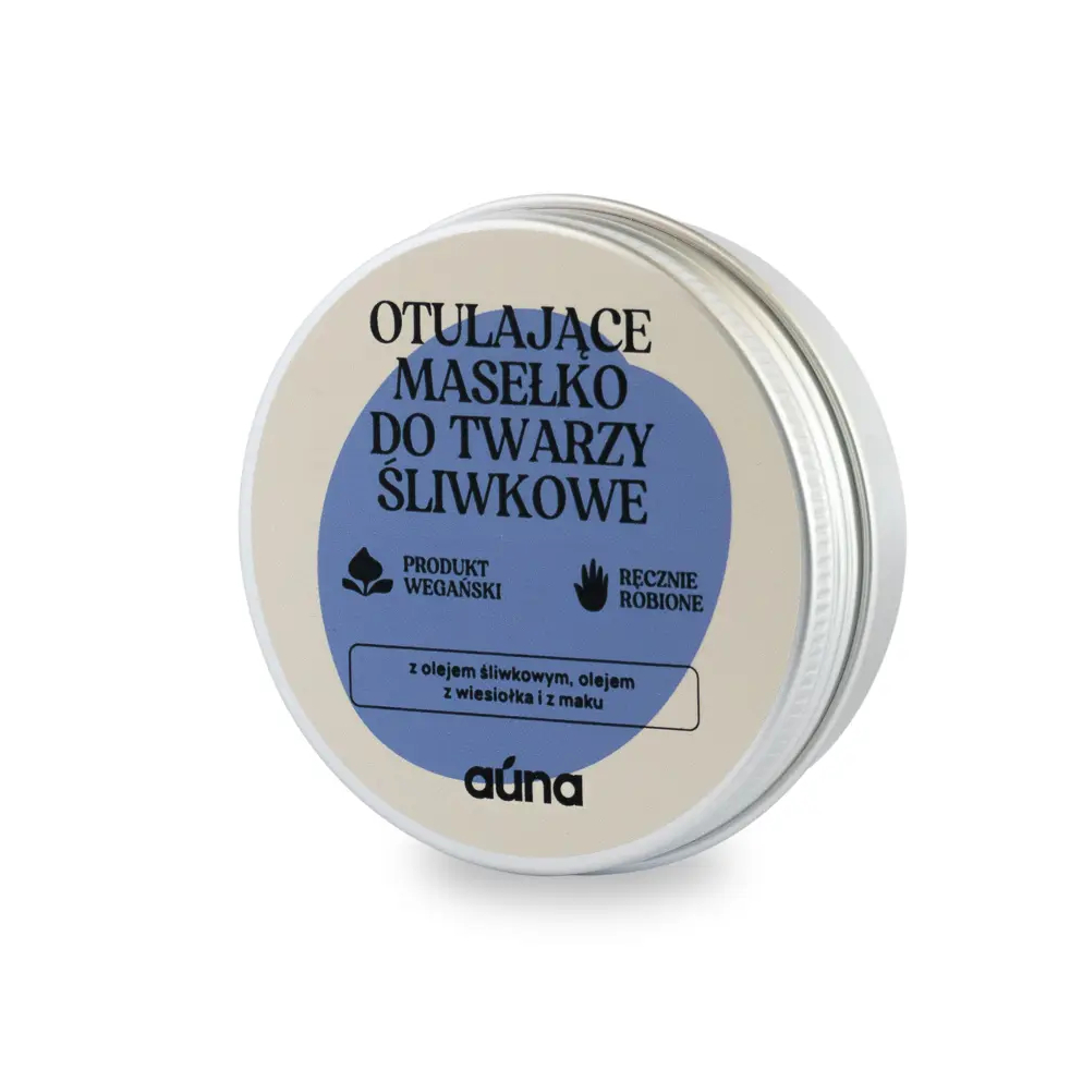 Auna otulające masełko do twarzy śliwkowe, 60 ml