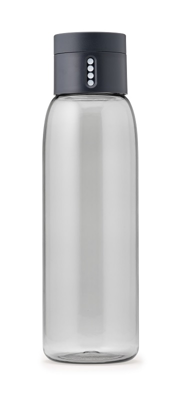 Joseph Joseph - Butelka na wodę DOT 600ml, Szara