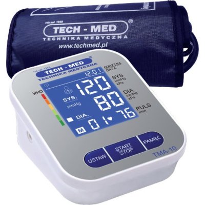 Ciśnieniomierz TECH-MED TMA-10 Biało-niebieski