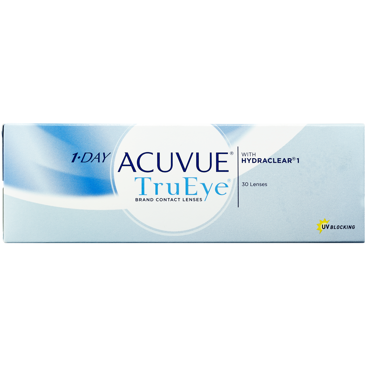 Acuvue 1-Day Tru Eye jednodniowe soczewki kontaktowe, moc -6.50, 30szt./1 opak.