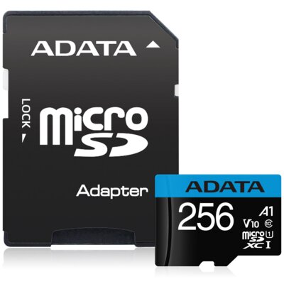 Karta pamięci ADATA Premier microSDXC 256GB + Adapter