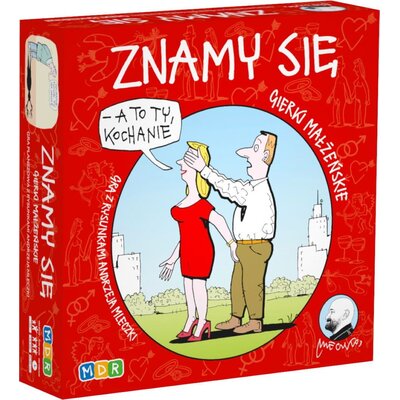 Gra towarzyska MDR Gierki Małżeńskie Znamy się MDR227131 18+