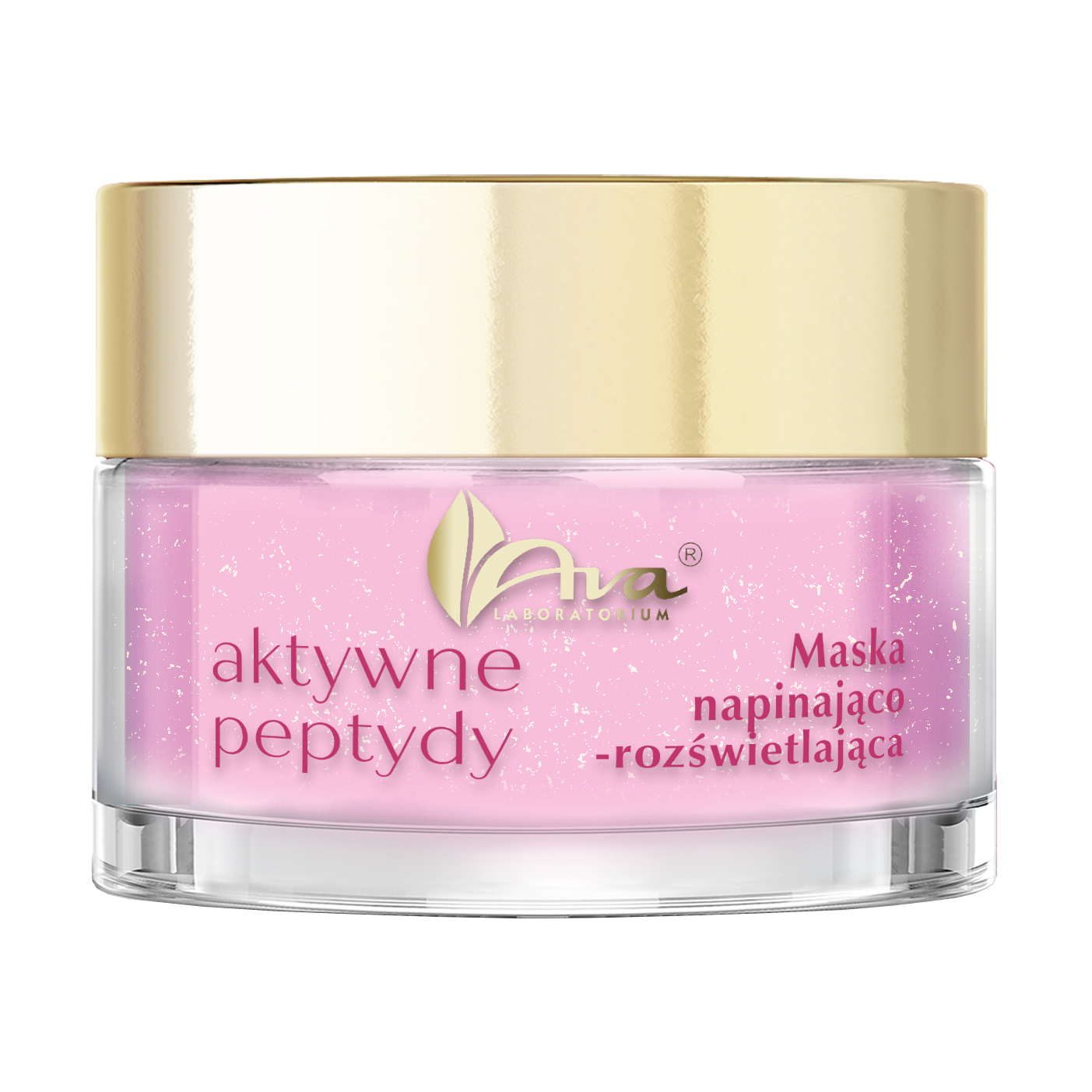 Ava Aktywne Peptydy maska-serum napinająco-rozświetlająca do twarzy z efektem glow, 50 ml