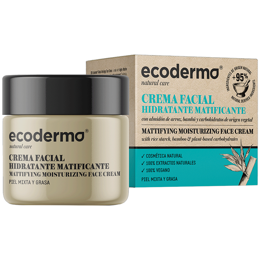 Ecoderma krem nawilżający do twarzy, 50 ml