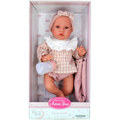 Lalka ANTONIO JUAN Erika z kocykiem i butelką 33002