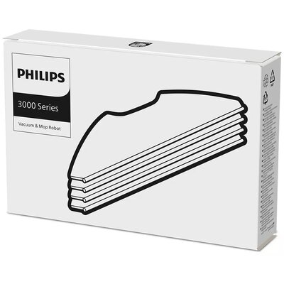 Ściereczka do mopa PHILIPS XV1430 / 00 do XU3000 / 3100 / 3110 (4 sztuki)