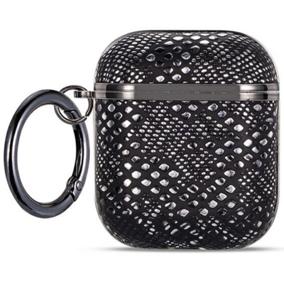 Etui na słuchawki BELINE Elegance do Apple AirPods 1/2 Czarny