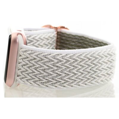 Pasek LUNA do Apple Watch do koperty 42/44/45mm Biały