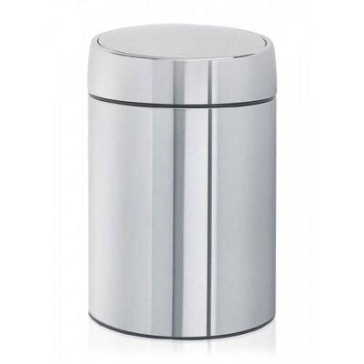 Kosz na śmieci BRABANTIA 477560 Slide Bin De Luxe 5L Srebrny
