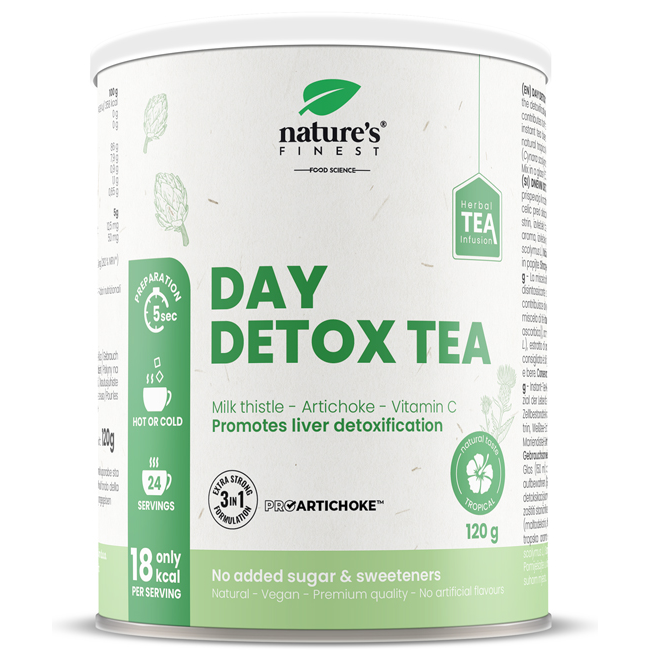 Nature's Finest Day Detox tea suplement diety, 120 g