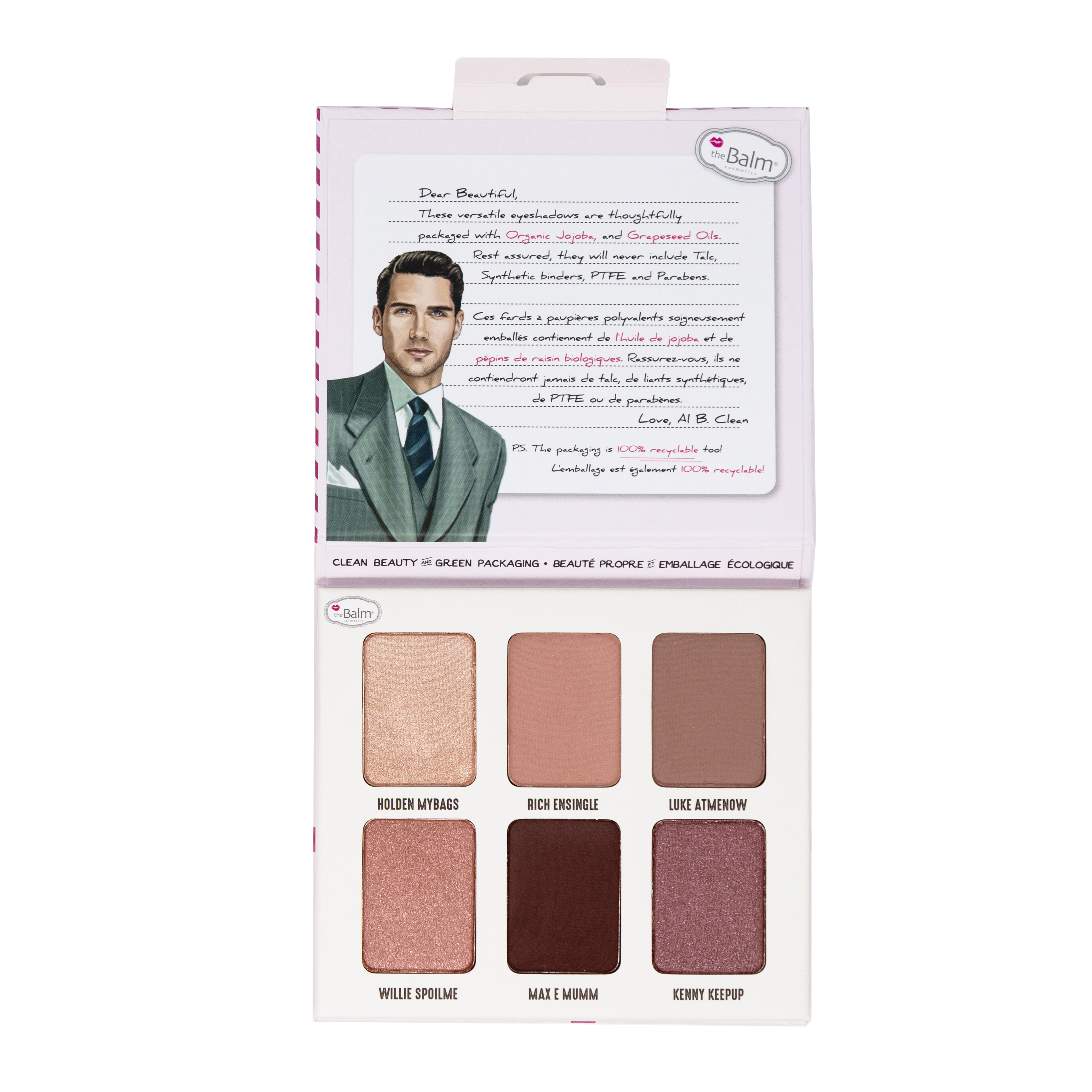 The Balm Male Order Special Delivery paleta cieni do powiek, 13 g