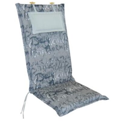 Poduszka na fotel YEGO DESIGN Words Szary