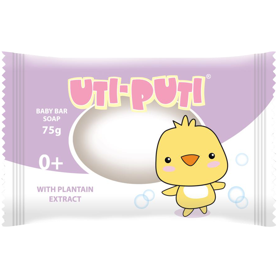 Uti-Puti mydło w kostce z ekstraktem babki zwyczajnej, 75 g
