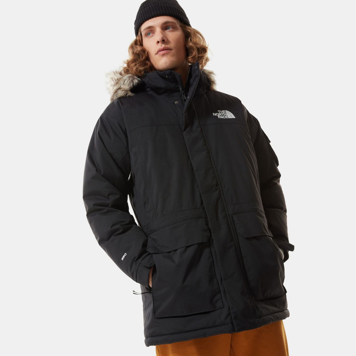 Kurtka zimowa męska The North Face Recycled McMurdo black - XL