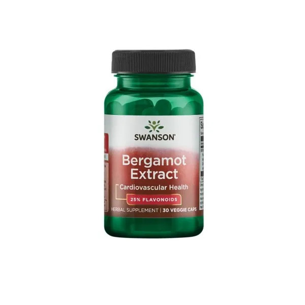 Swanson Bergamot extract suplement diety, 30 kaps./1 opak.