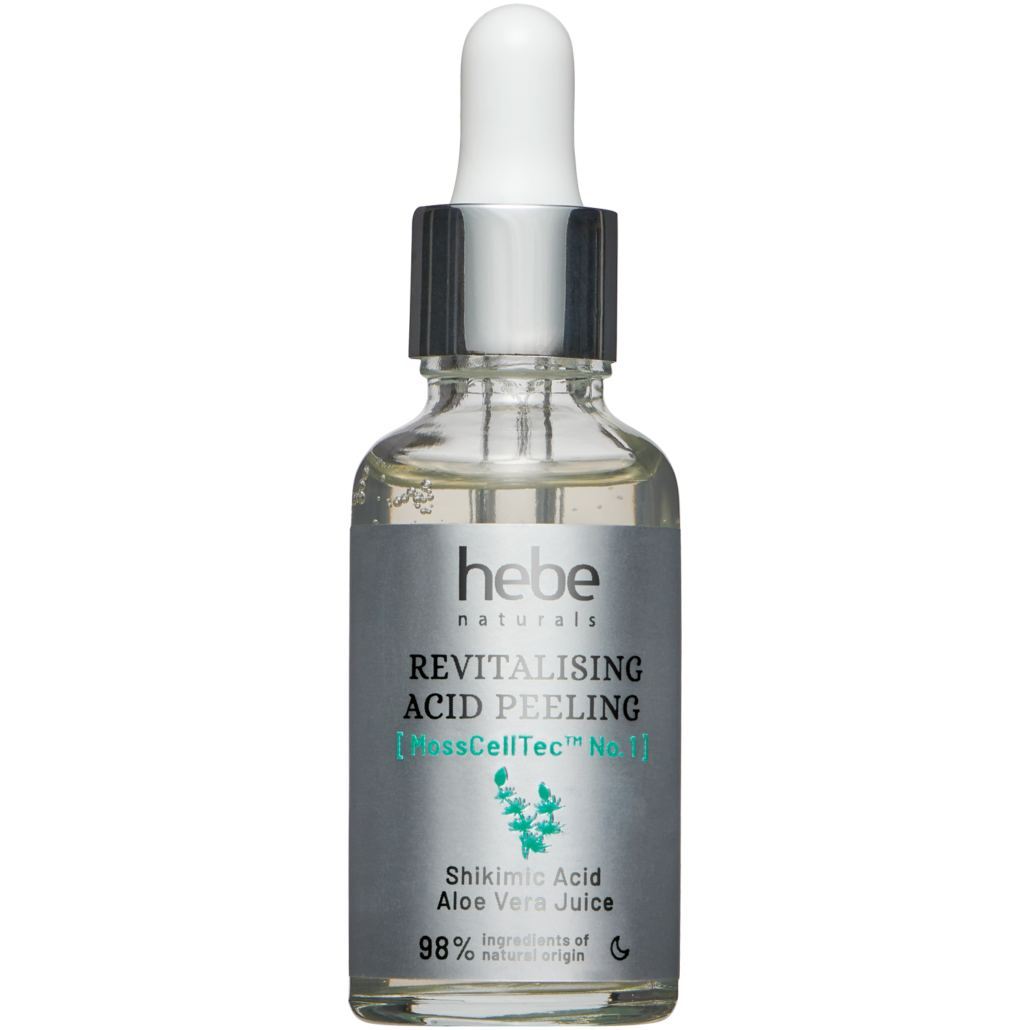 Hebe Naturals Revitalising Acid Peeling rewitalizujący peeling kwasowy do twarzy, 30 ml