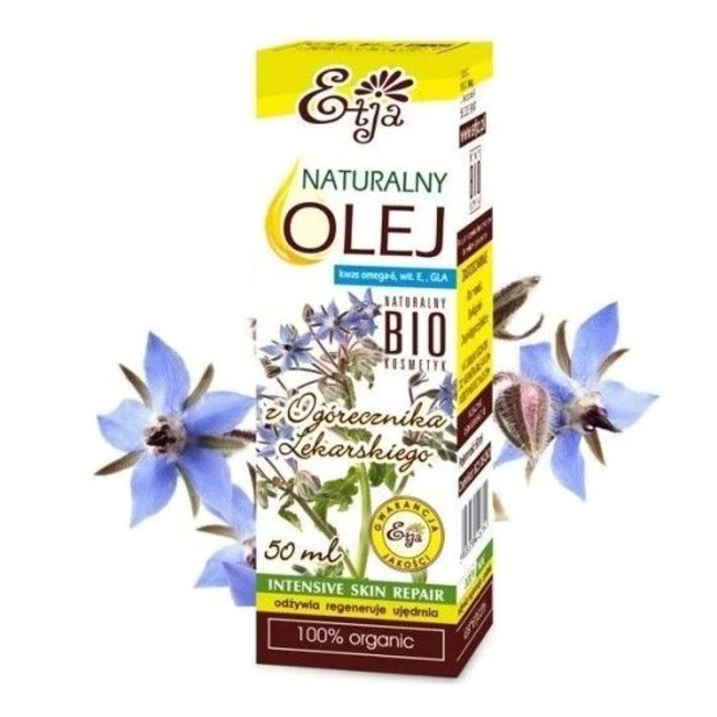 Etja naturalny olej z Ogórecznika bio, 50 ml
