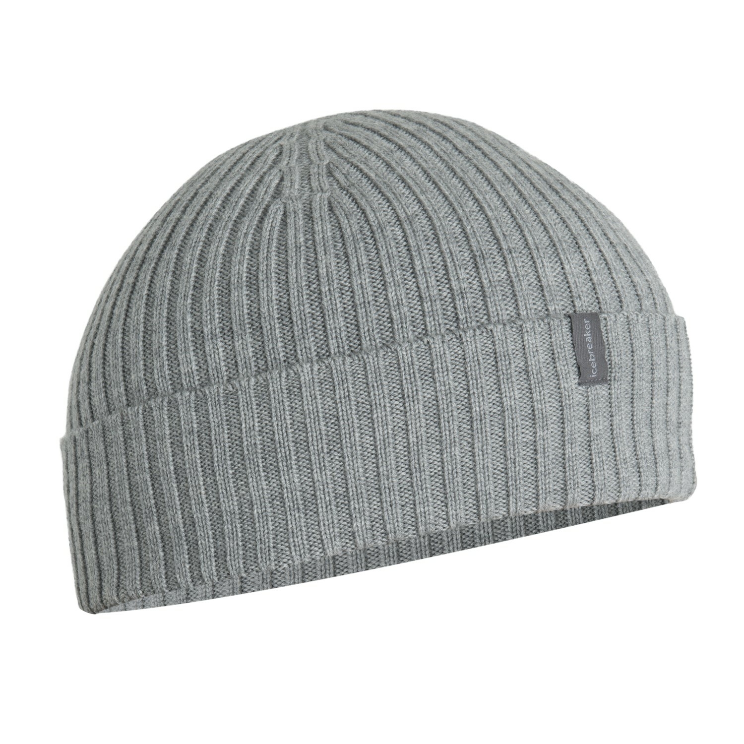 Czapka zimowa Icebreaker Merino Rixdorf Cuff Beanie metro heather - ONE SIZE