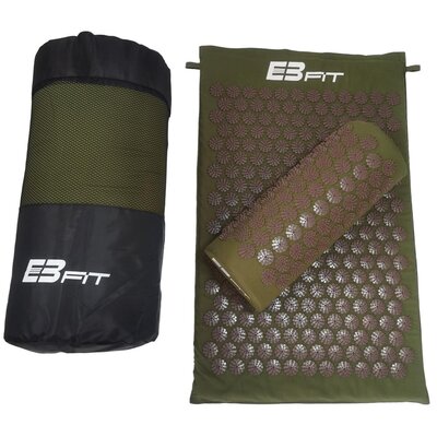 Mata do akupresury ENERO FIT 1050768 Zielono-brązowy