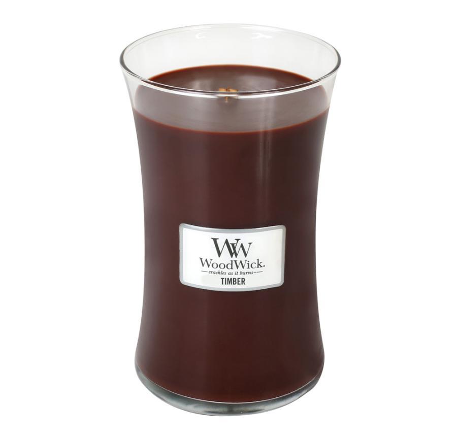 WoodWick - Świeca Duża Timber 120h