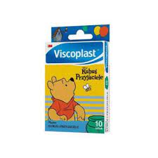 Viscoplast Kubuś i Przyjaciele, plastry, 10 sztuk
