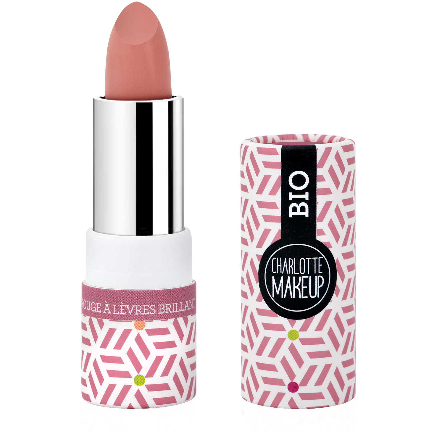 Charlotte Makeup Bio Velvety pomadka do ust róż vintage 22, 3,5 g