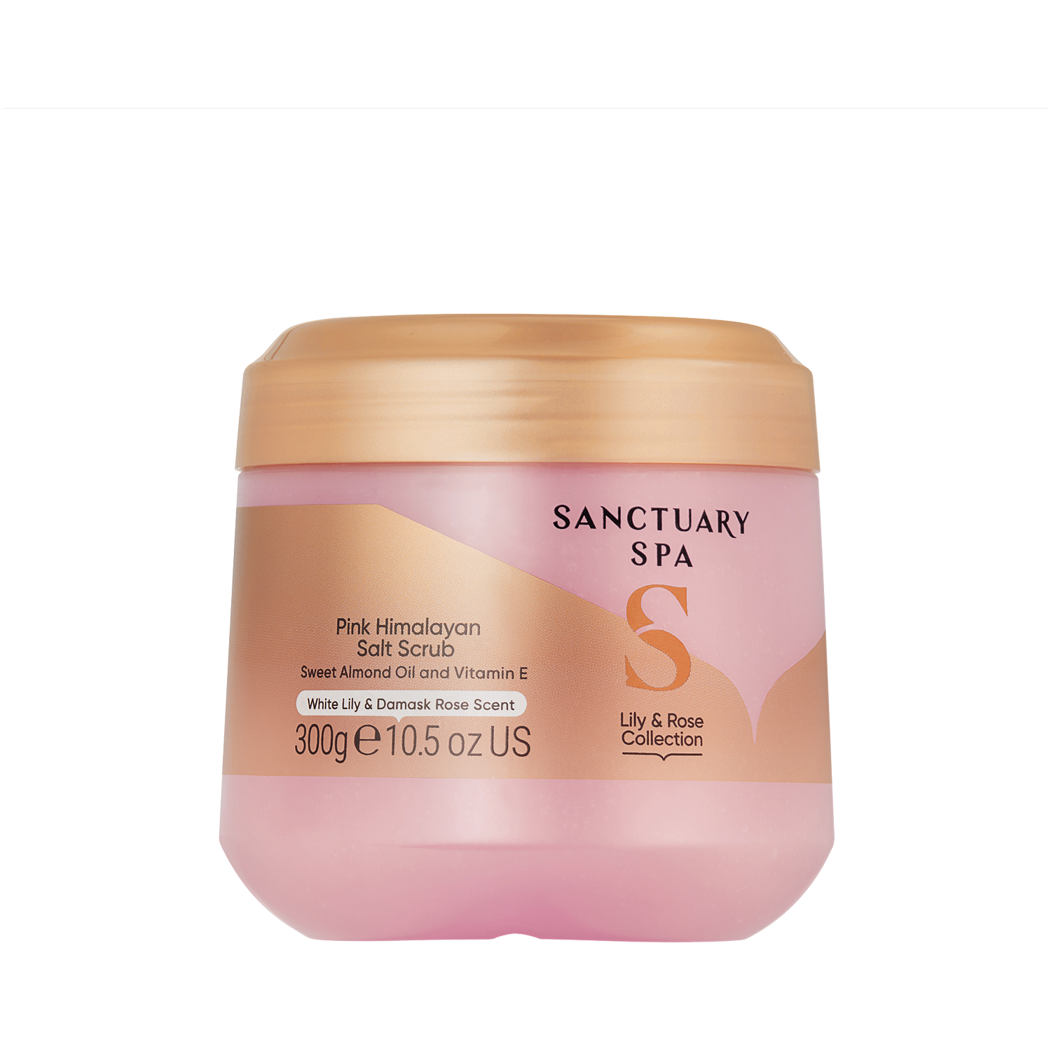 Sanctuary Spa Lily&Rose peeling solny do ciała, 300 ml