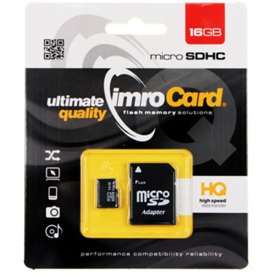 Karta pamięci IMRO microSDHC 16GB