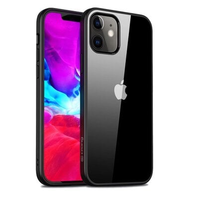 Etui CRONG Clear Cover do Apple iPhone 12 Mini Czarny