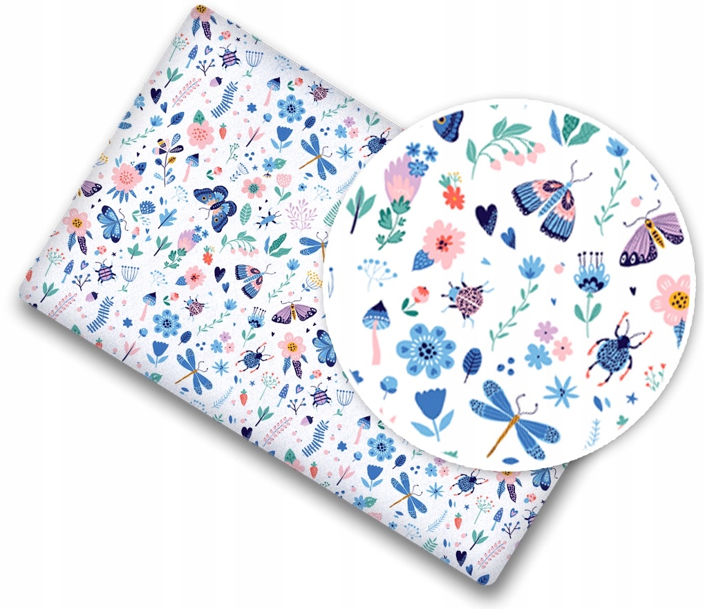 Prześcieradło bawełna materiałowe 160x80 Babymam