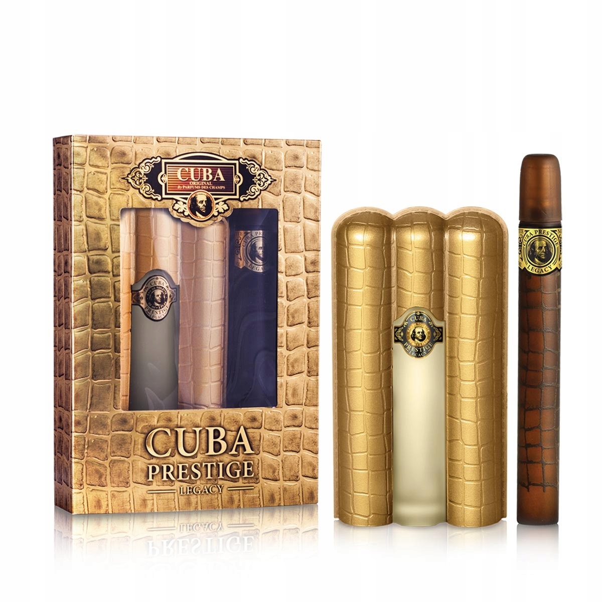 Cuba Original Prestige Legacy zestaw: woda toaletowa męska, 90 ml + woda toaletowa męska, 35 ml