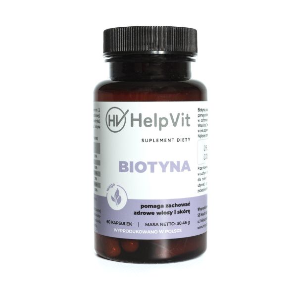 HelpVit Biotyna suplement diety, 60 kaps./1 opak.