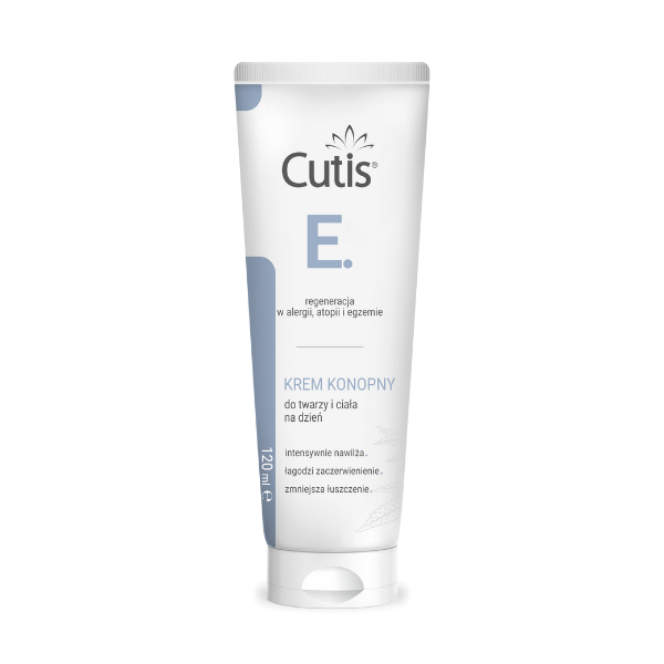 Cutis E - Egzema krem konopny 17% + CBD kannabidiol, 120 ml