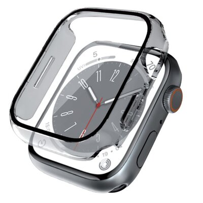 Etui CRONG Hybrid Watch Case do Apple Watch 4/5/6/SE (44 mm) Przezroczysty