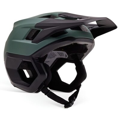 Kask rowerowy FOX Dropframe Ce Hunter Zielony MTB (rozmiar S) MIPS