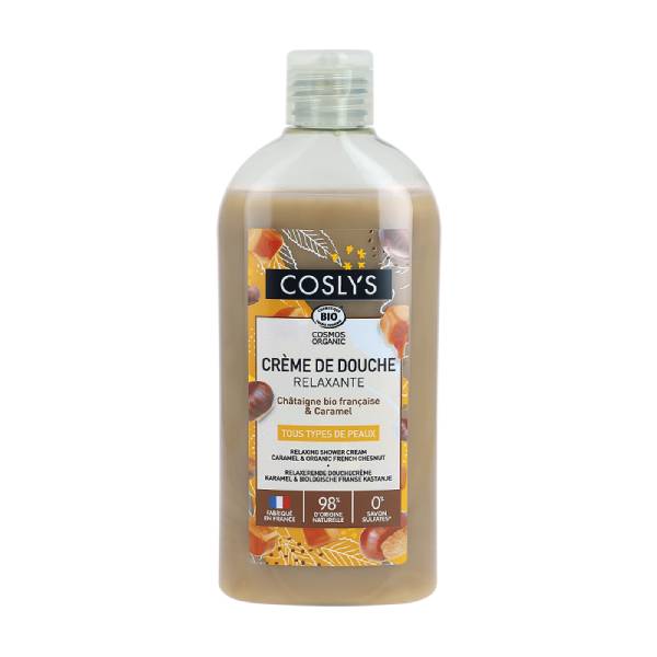 Coslys relaksujący żel pod prysznic kasztan i karmel, 250 ml