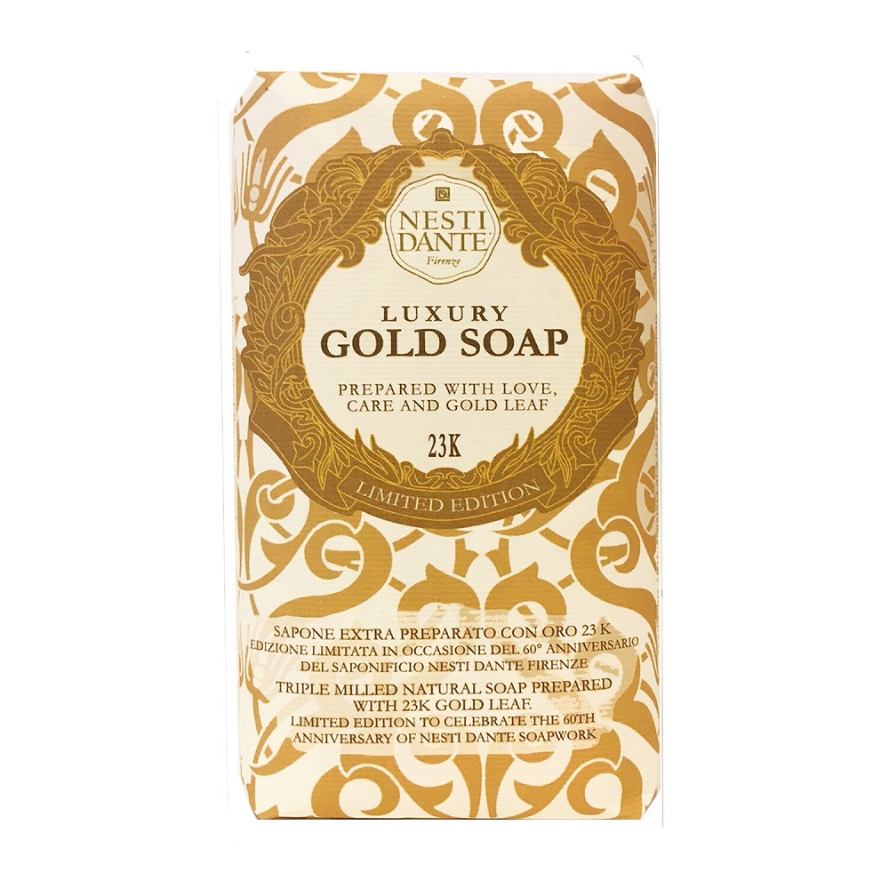 Nesti Dante Luxury Gold Soap mydło toaletowe, 250 g