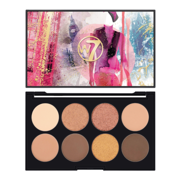W7 Royal Attraction paleta cieni do powiek, 12,24 g