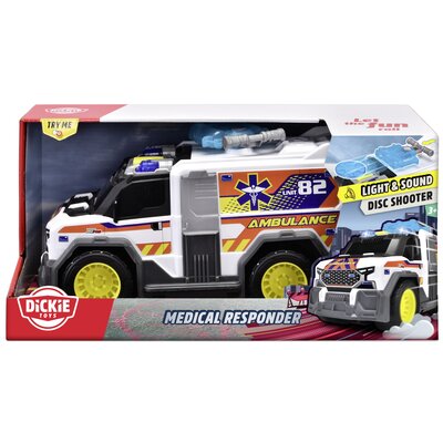 Samochód DICKIE TOYS Action Series Ambulans Karetka 203306024